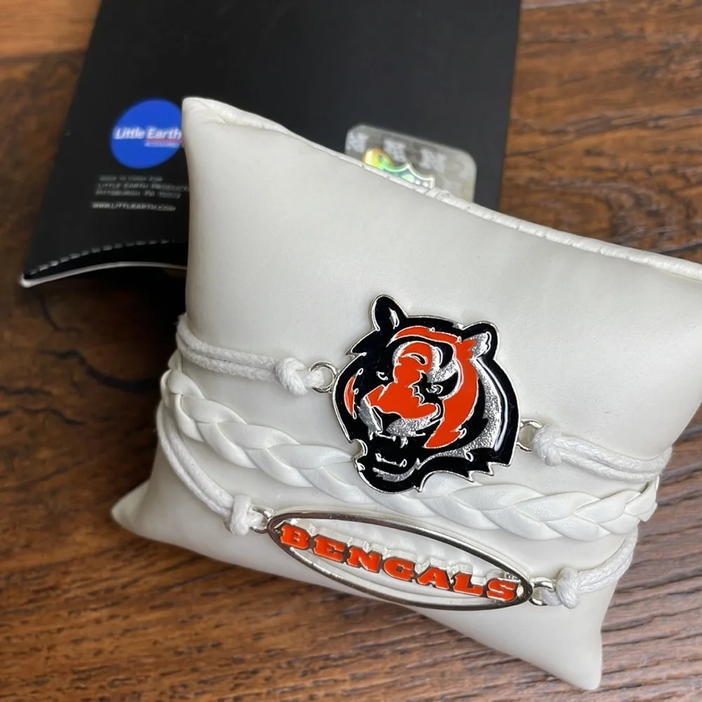 New In Box - Cincinnati Bengals Bears Rope Bracelet - Picture 4 of 4